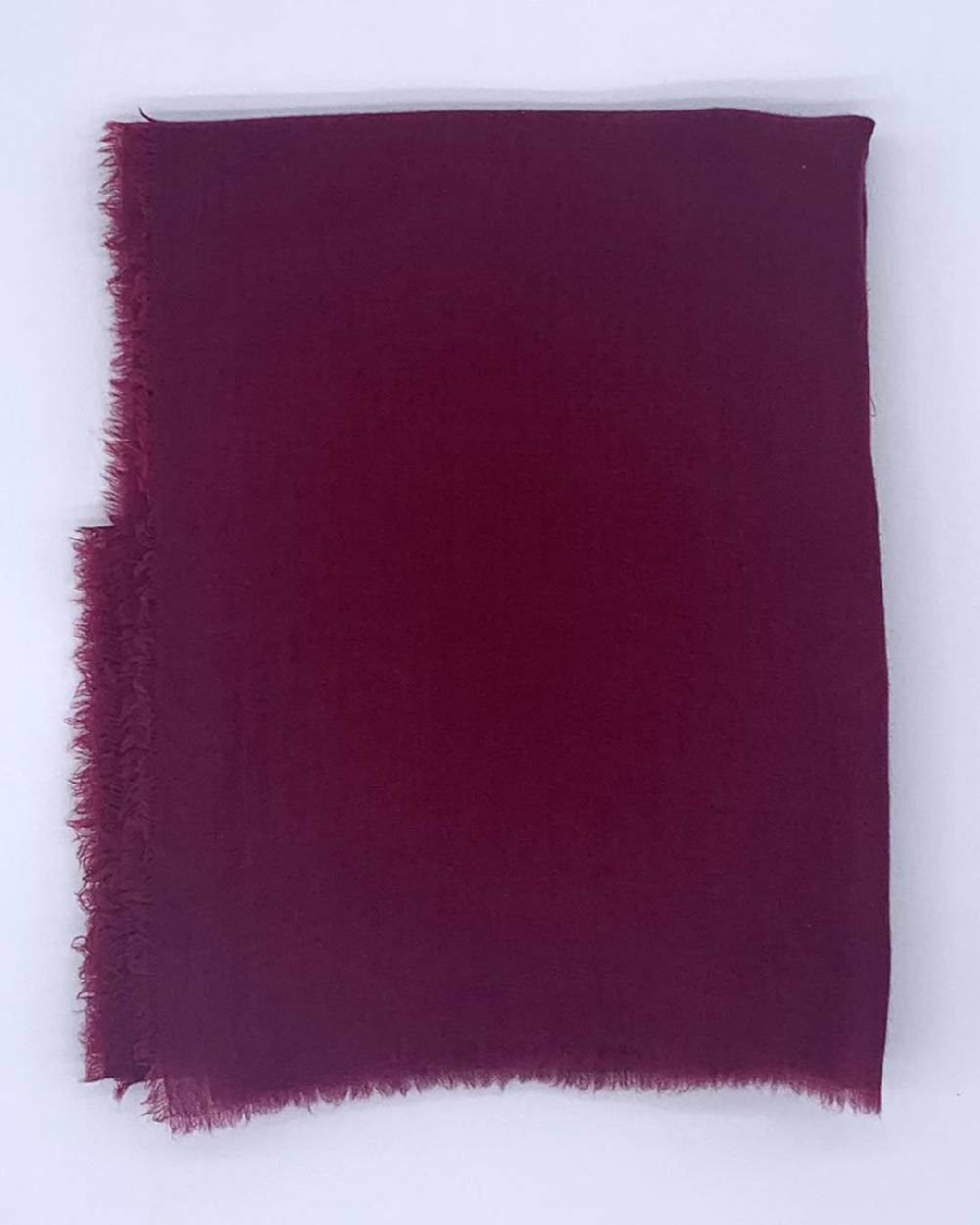 Ordi.to Accessori EARTH BORDEAUX - Sciarpa tinta unita Lana 2025