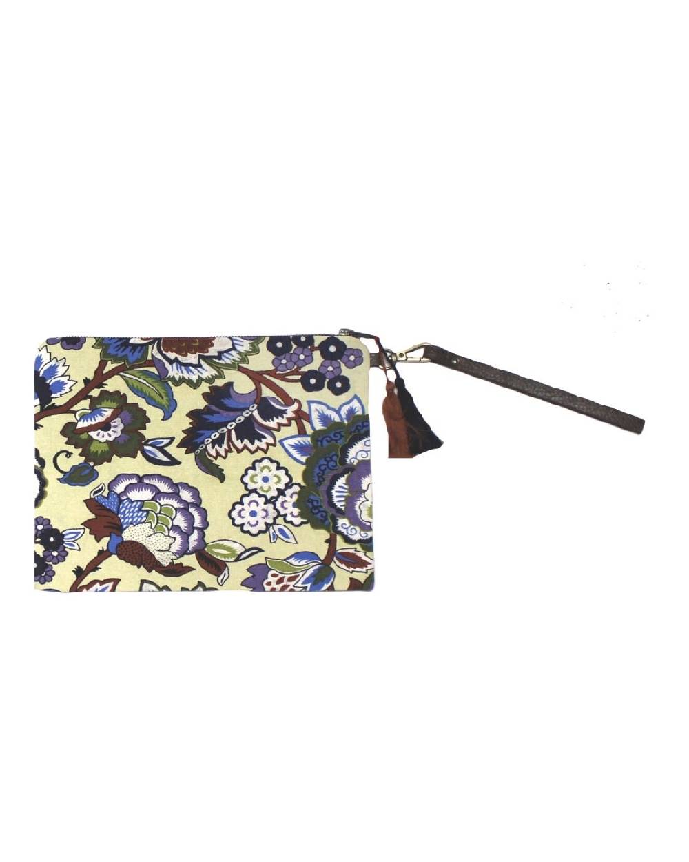 Ordi.to Accessori POCHETTE ORDI.NA - STAMPA CAMELIA SABBIA Negozi Online