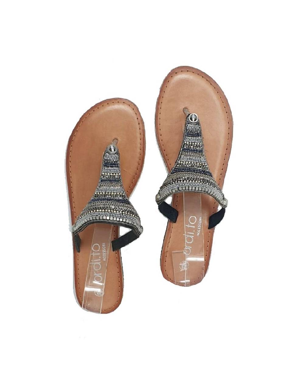 Ordi.to Accessori CRETA - infradito con perline multicolore Online