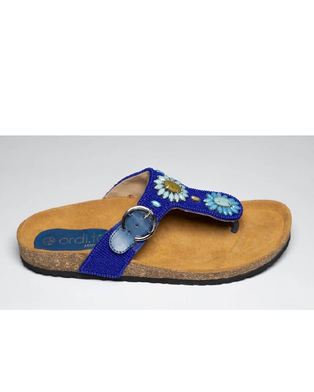 Ordi.to Accessori LANZAROTE - infradito con plantare e ricamo perline Outlet