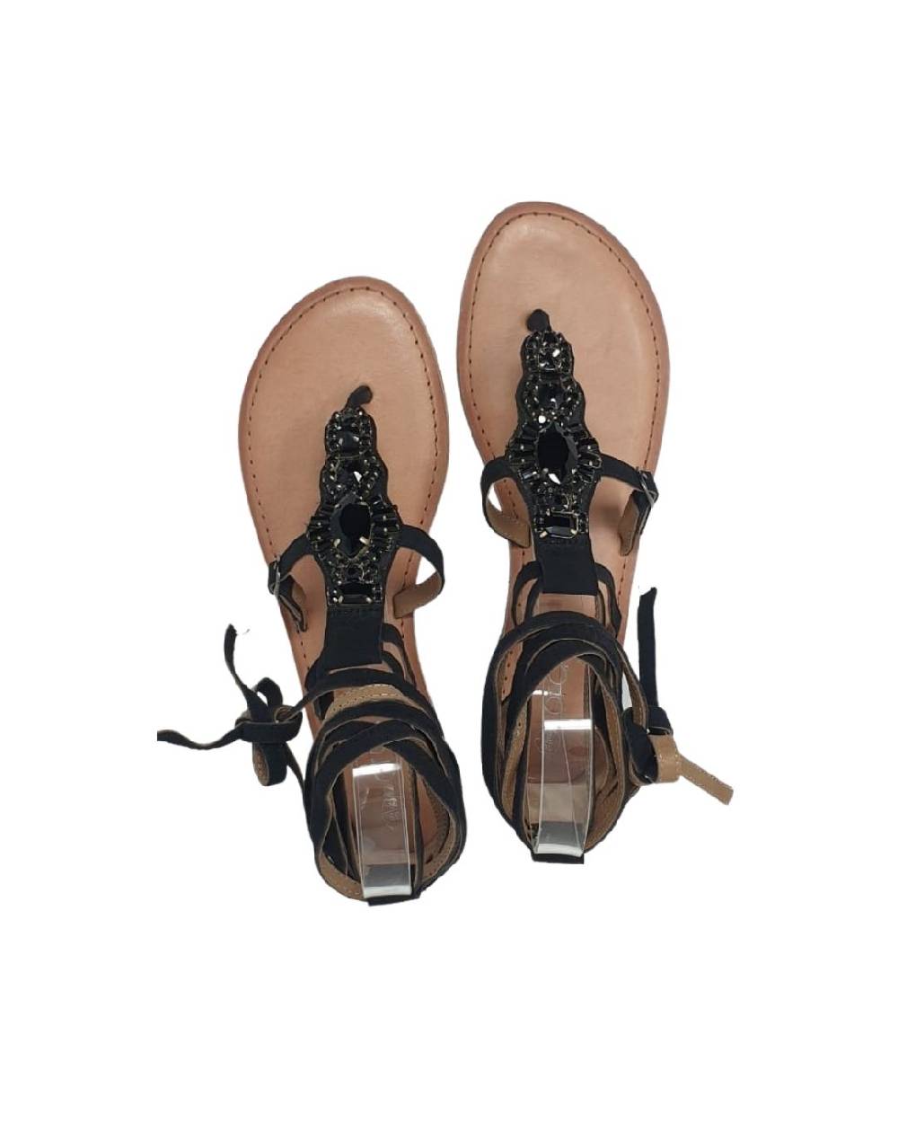 Ordi.to Accessori RODI - infradito camoscio gioiello Saldi