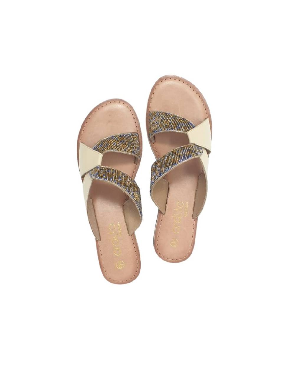 Ordi.to Accessori SALINA - ciabattina con ricamo perline Offerte