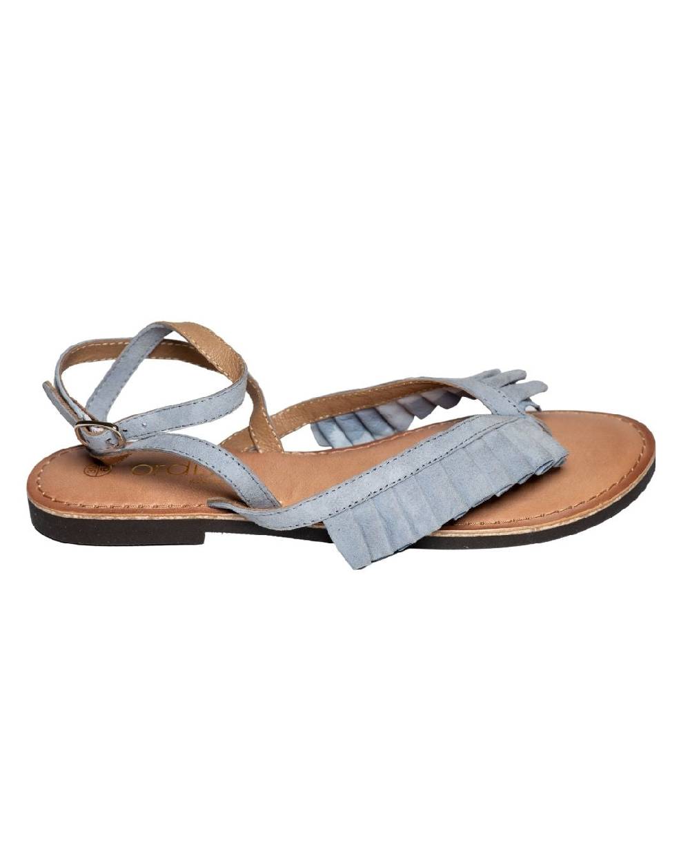 Ordi.to Accessori TENERIFE- infradito pelle plisse' Vendita Calda