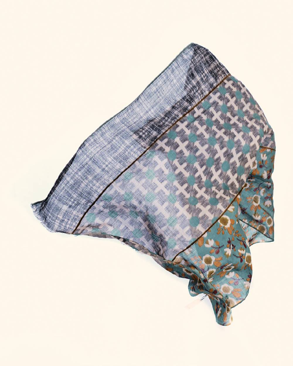 Ordi.to Accessori VIENNA CARTA DA ZUCCHERO - Sciarpa Unisex in lana Saldi Di Fabbrica