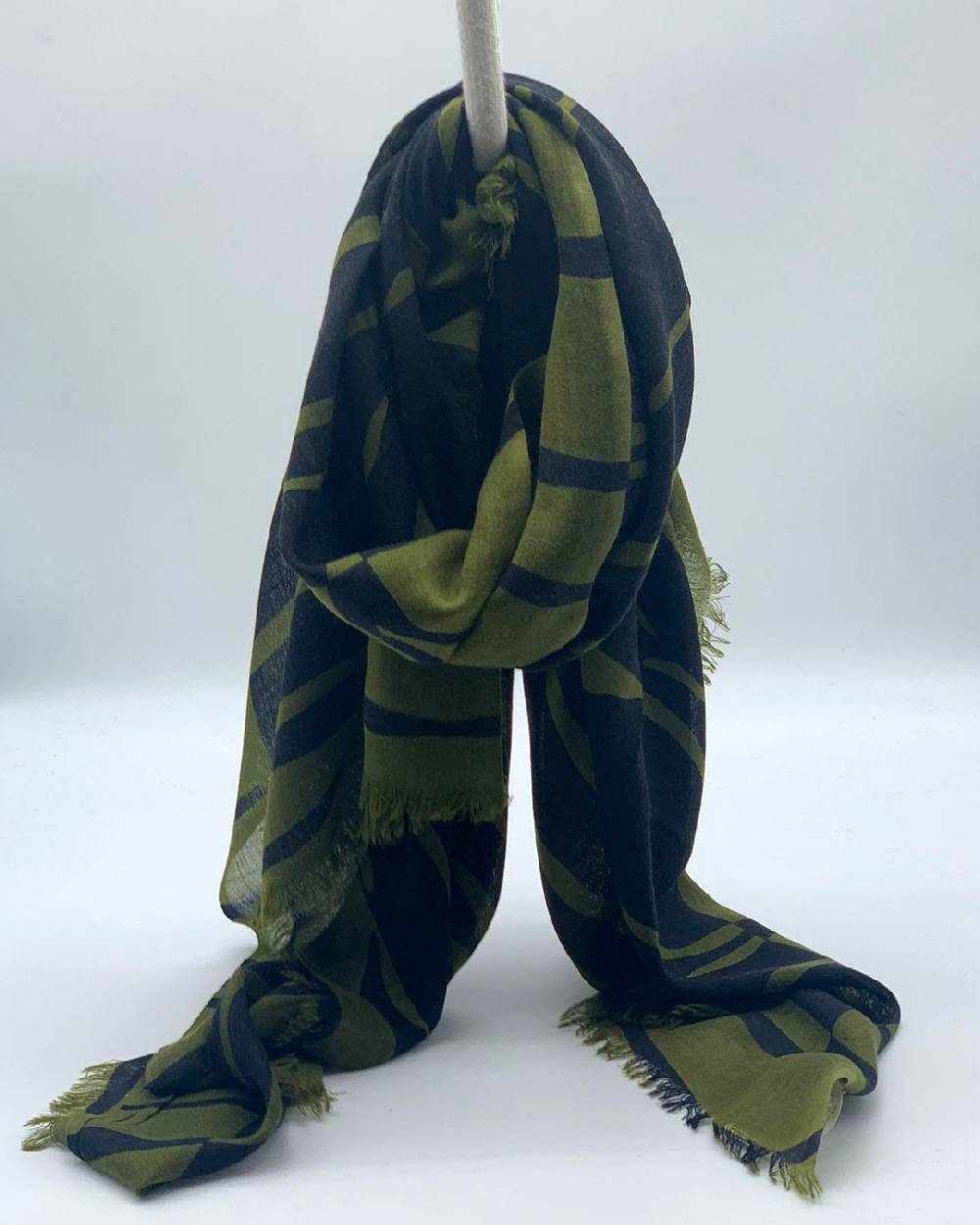 Ordi.to Accessori NICOSIA OLIO - Sciarpa Unisex in lana Italy