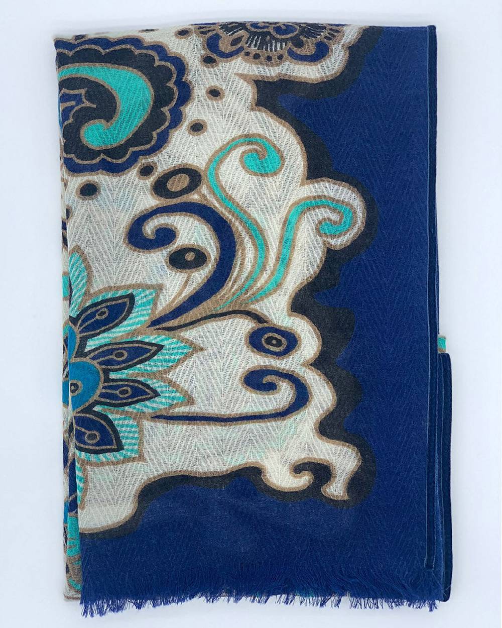 Ordi.to Accessori LIMA BLU - Sciarpa Unisex in lana Promozione