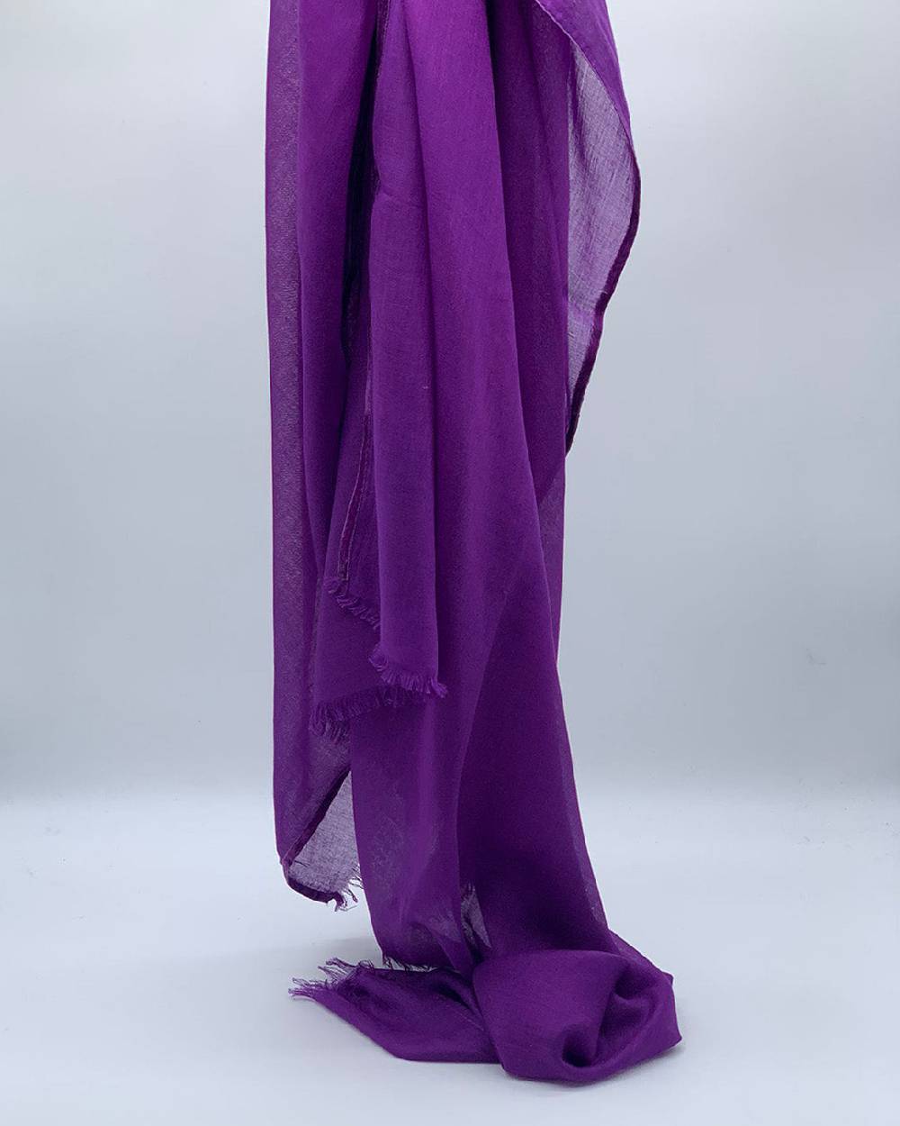 Ordi.to Accessori CAMILLA VIOLA - Sciarpa tinta unita Modal e Cashmere Fino Al -60%