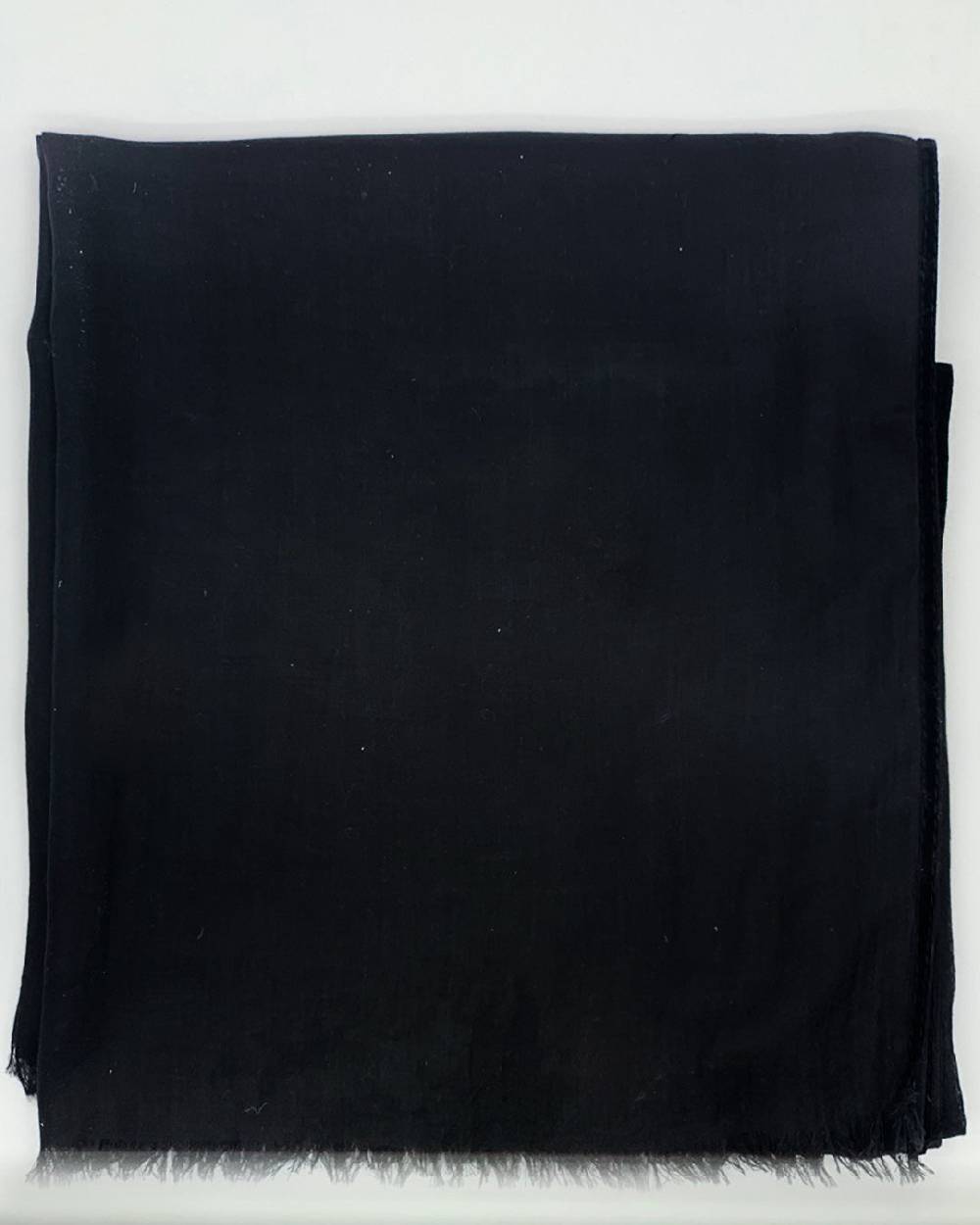 Ordi.to Accessori CAMILLA NERA - Sciarpa tinta unita Modal e Cashmere Shopping Online