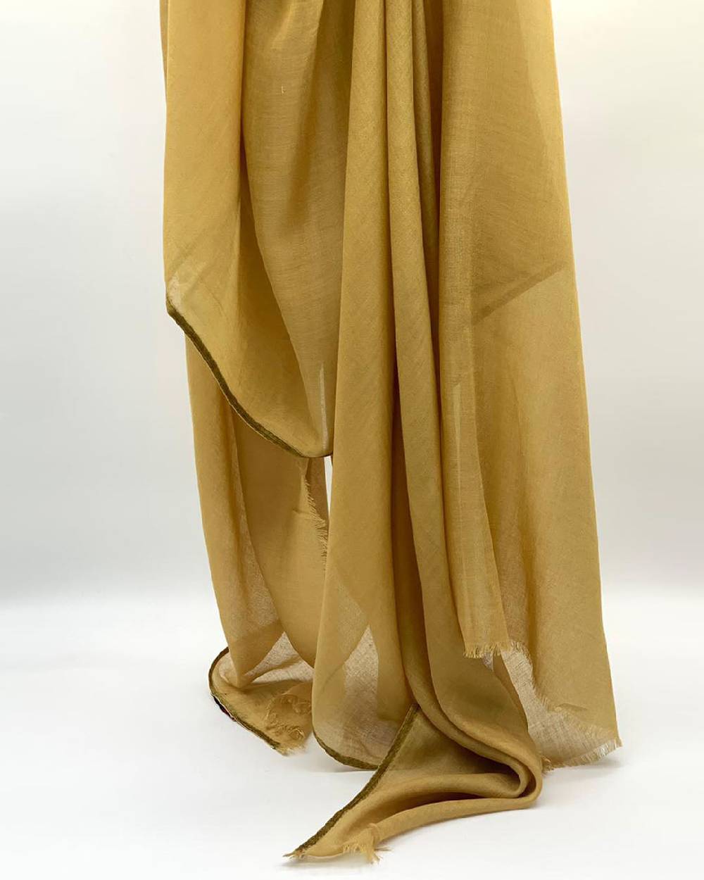 Ordi.to Accessori CAMILLA OLIO - Sciarpa tinta unita Modal e Cashmere Sconto