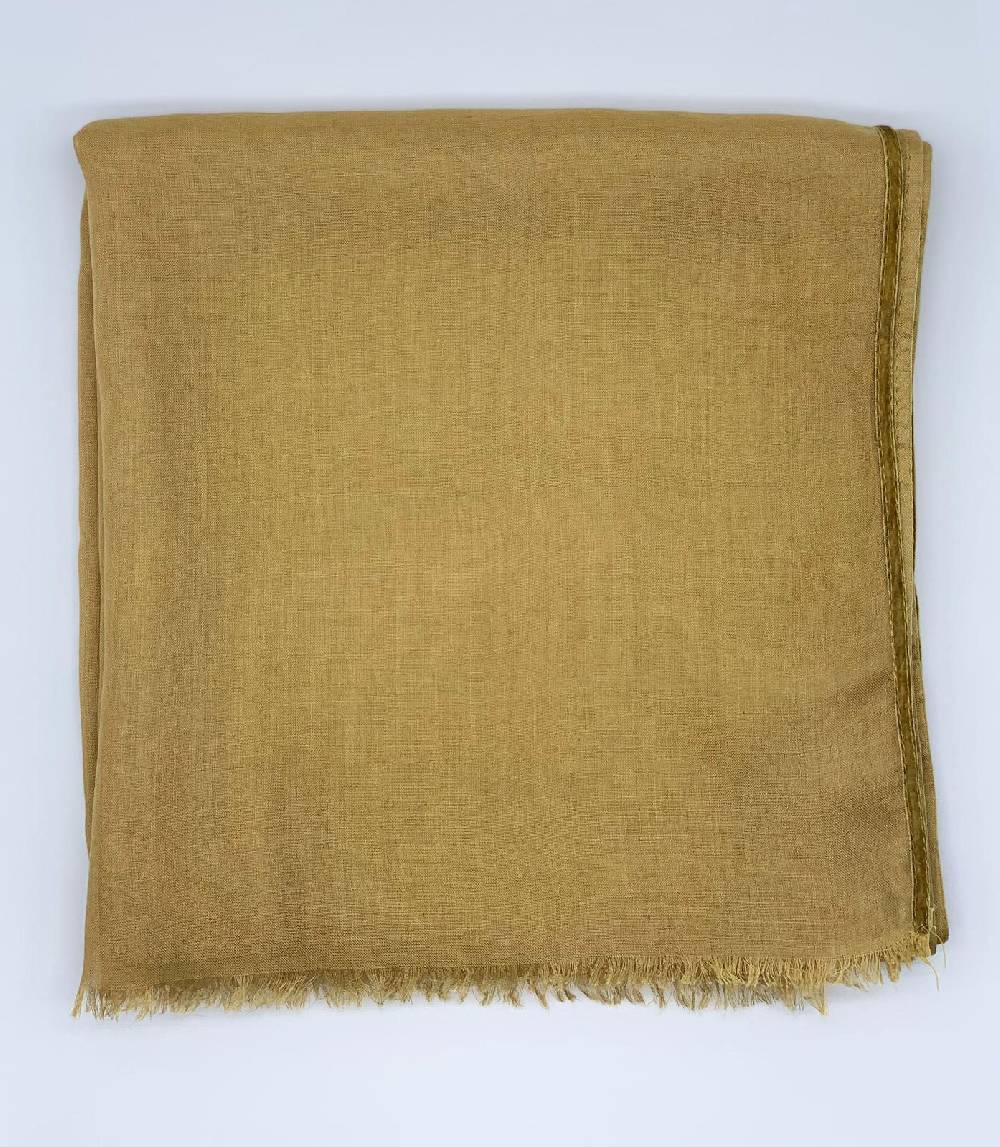 Ordi.to Accessori CAMILLA OLIO - Sciarpa tinta unita Modal e Cashmere Sconto