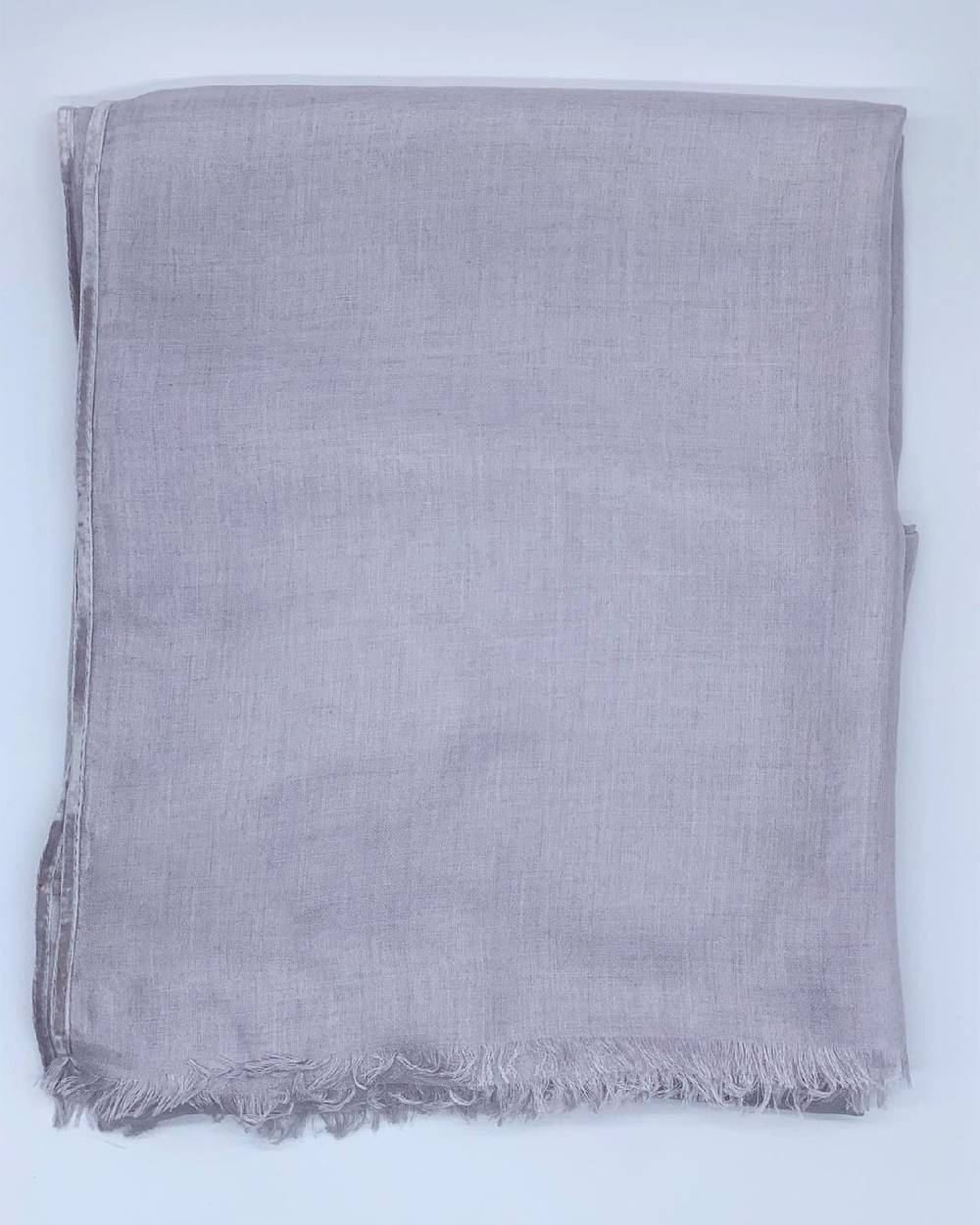 Ordi.to Accessori CAMILLA GRIGIO PERLA - Sciarpa tinta unita Modal e Cashmere Offerta