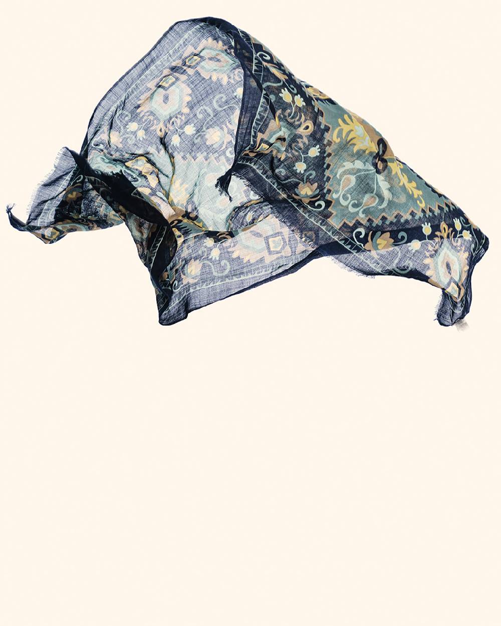 Ordi.to Accessori AQUILONE BLU - Sciarpa Unisex in lana Online