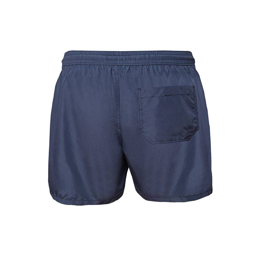 Paolo Pecora Costume da Bagno Boxer Tinta Unita Blue Ultimo giorno