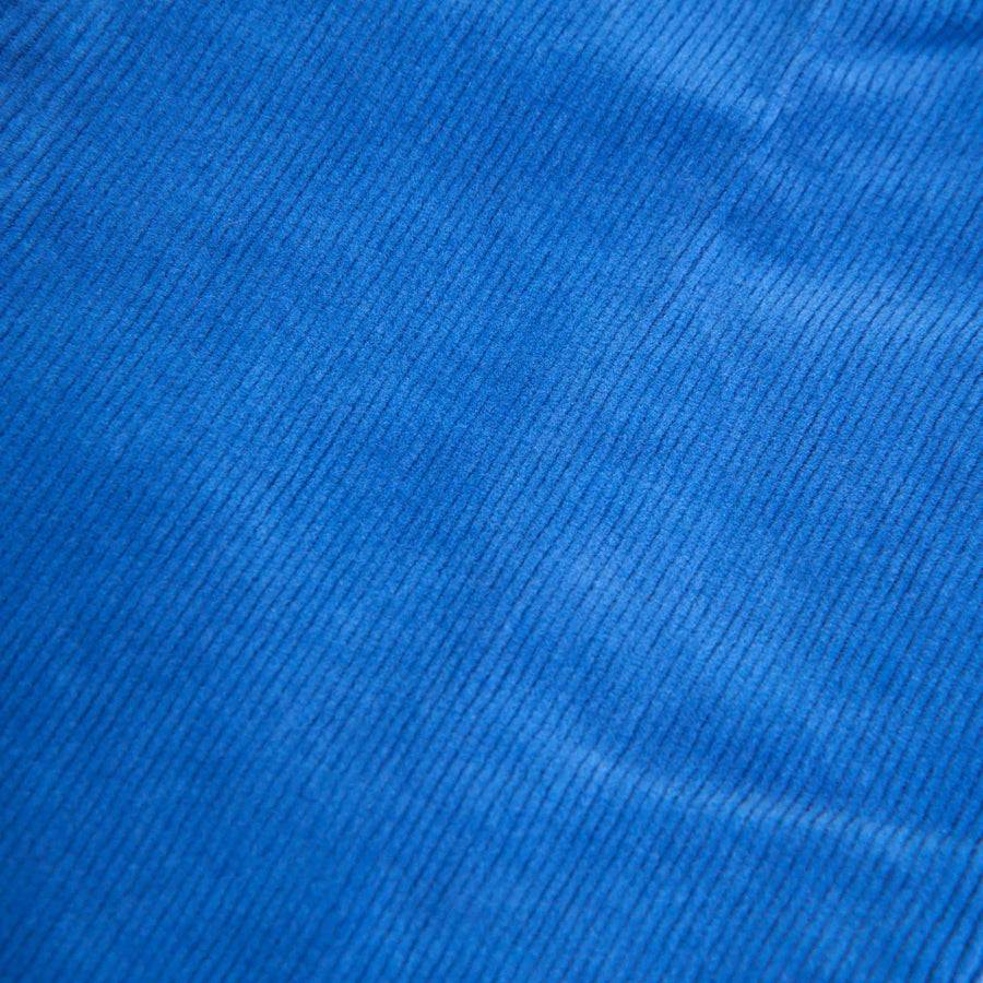 Paolo Pecora Pantaloni Chino Coulisse di Velluto Bluette Sostegno trimestrale