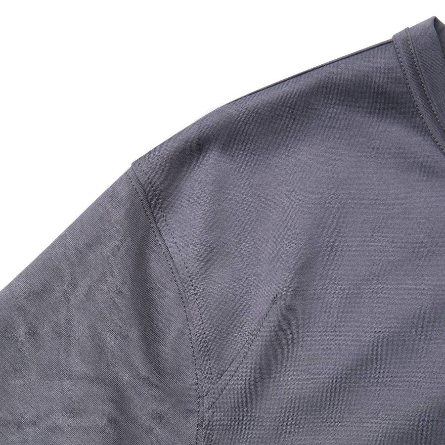 Paolo Pecora T-Shirt in Jersey Lucido - Antracite I Più Venduti