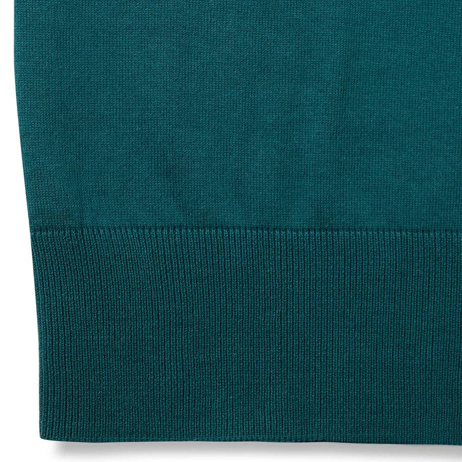 Paolo Pecora Maglia Puro Cotone Extrafine - Verde Sostegno trimestrale