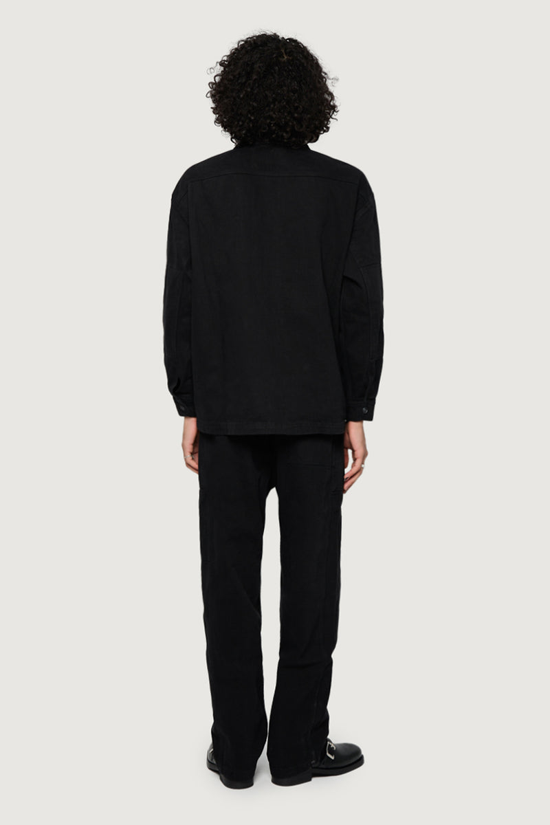 Paura ASH OVERSHIRT BLACK C41 X PAURA Soddisfazione Garantita