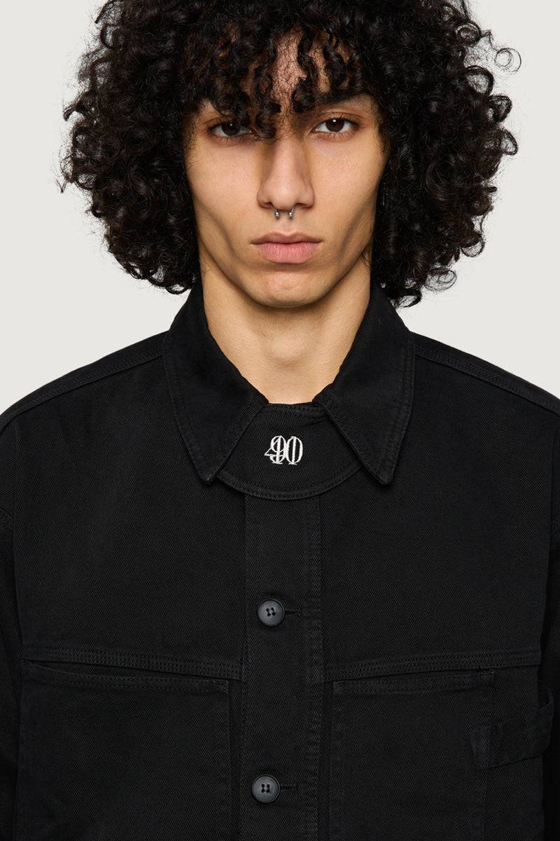Paura ASH OVERSHIRT BLACK C41 X PAURA Soddisfazione Garantita