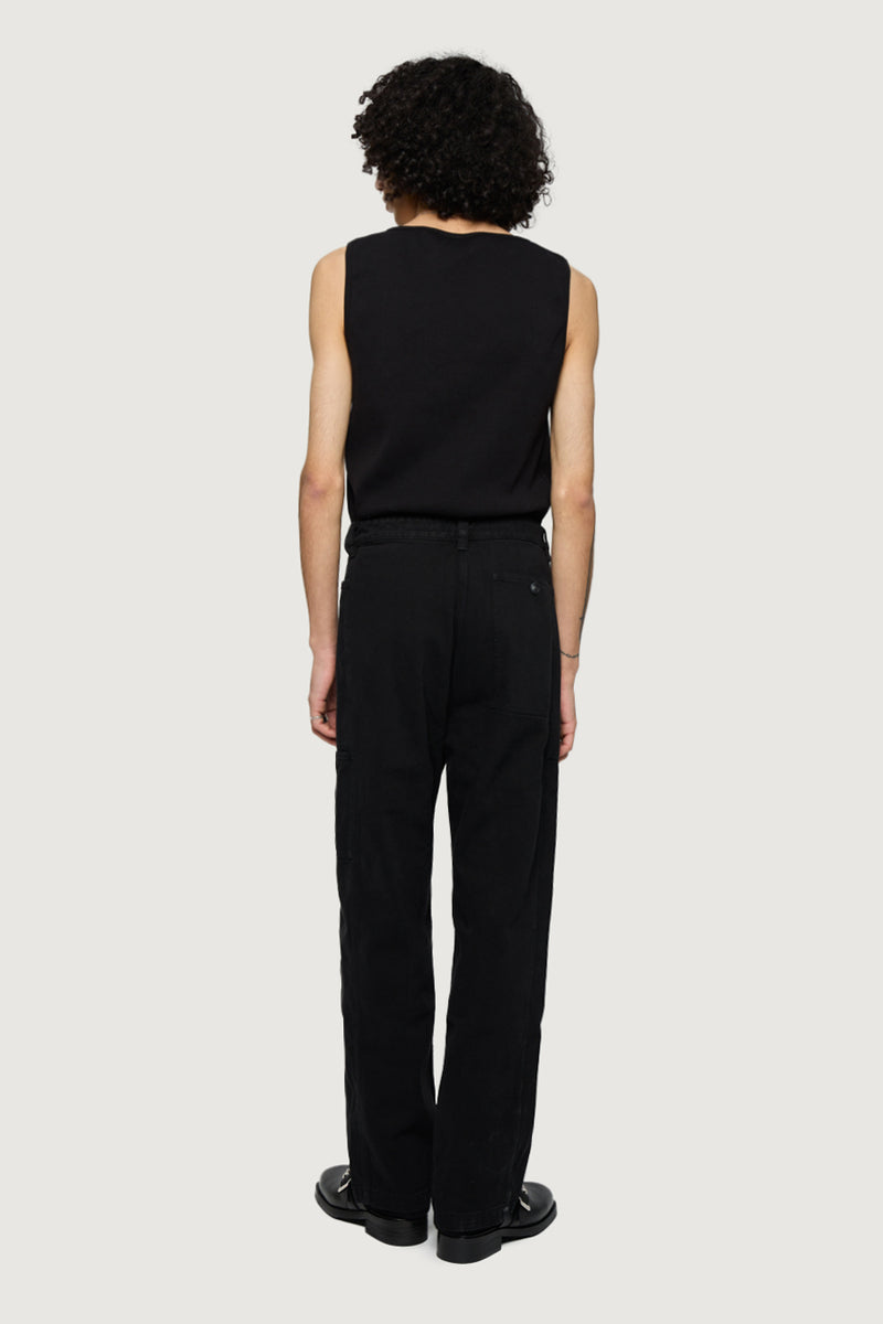 Paura BROCK WORKPANTS BLACK C41 X PAURA Qualità Garantita