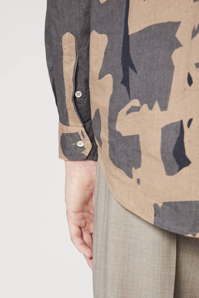 Paura BRUCE OVERSIZED SHIRT MODULO MUD Acquista Ora