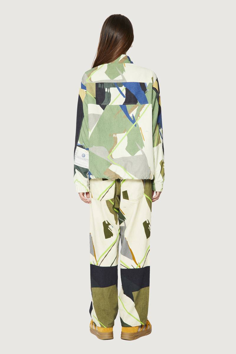 Paura CARA COACH JACKET GREEN CAMO Ultimi due giorni