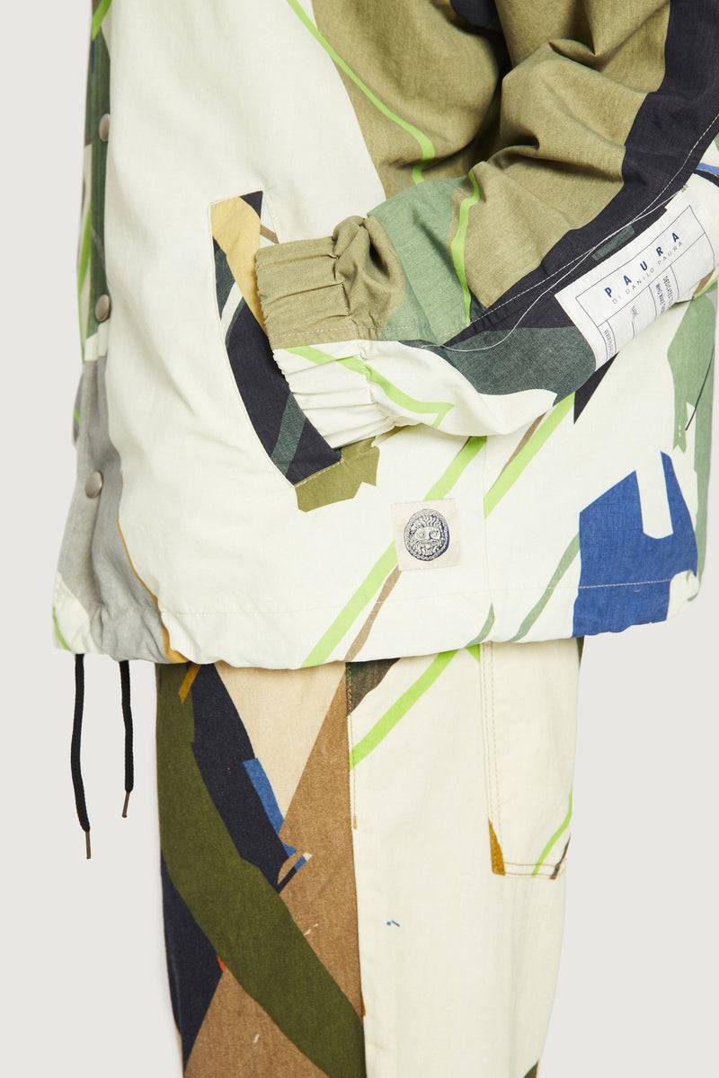 Paura CARA COACH JACKET GREEN CAMO Ultimi due giorni