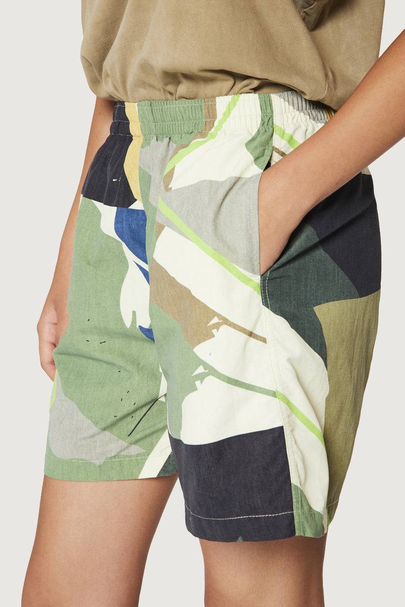 Paura AIRAM BERMUDA GREEN CAMO Shopping Online