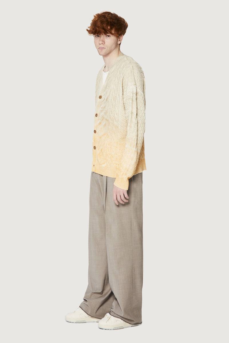 Paura CLARK CARDIGAN CREAM/ORANGE Prezzo Ridotto