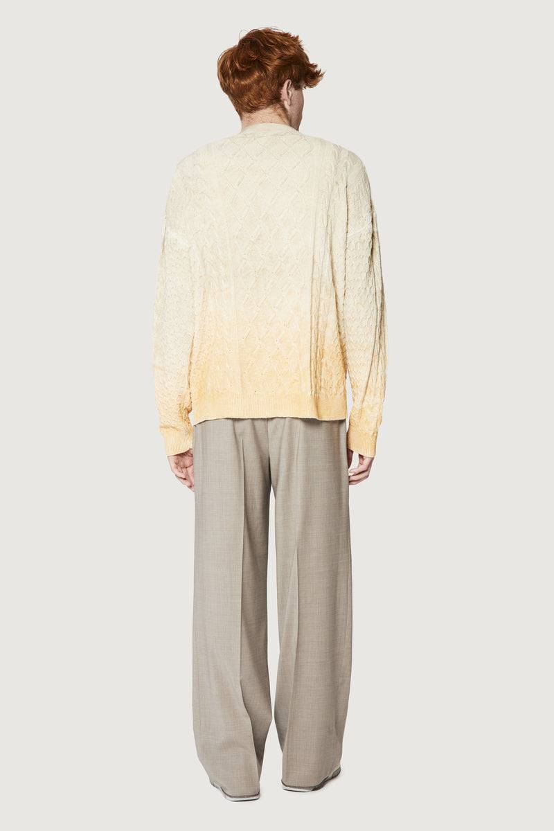 Paura CLARK CARDIGAN CREAM/ORANGE Prezzo Ridotto
