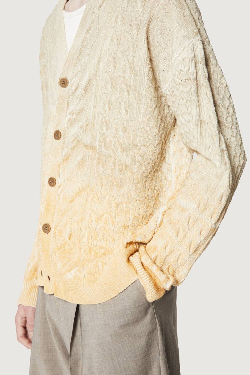 Paura CLARK CARDIGAN CREAM/ORANGE Prezzo Ridotto