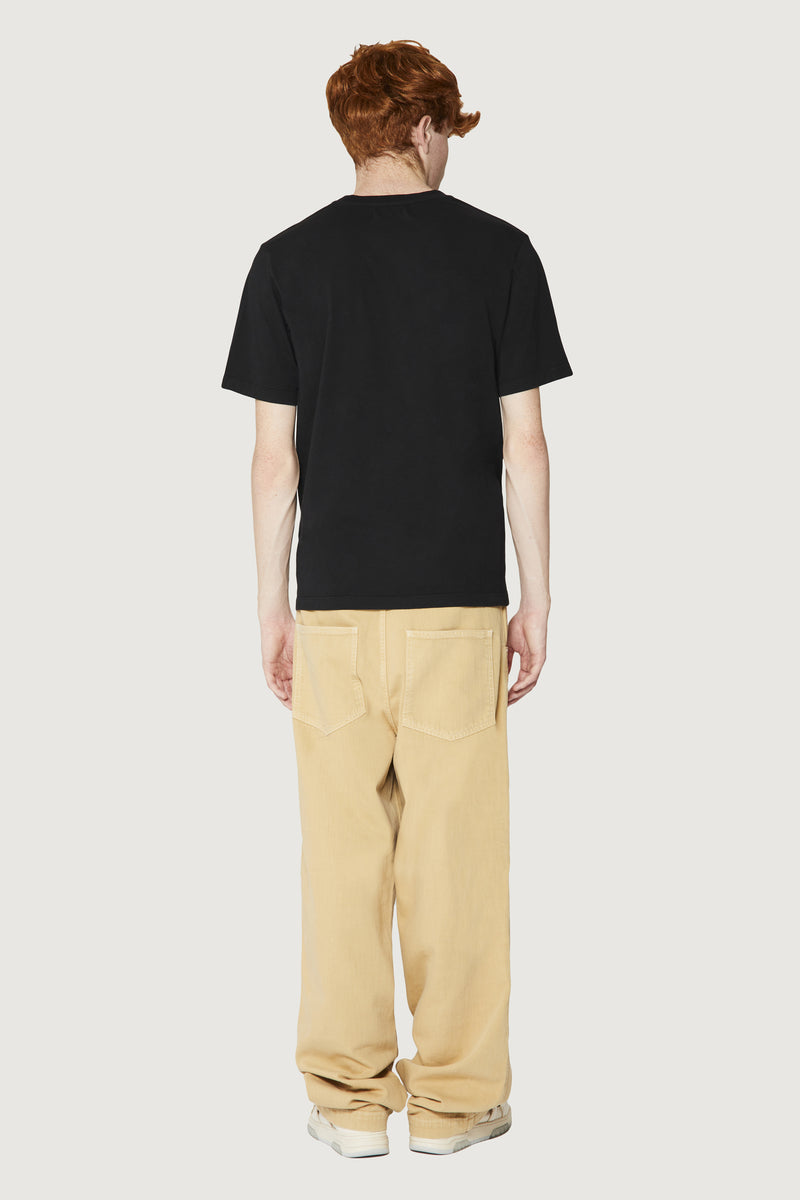 Paura COSTA OVERSIZED T-SHIRT BOLD LOGO BLACK Sottocosto