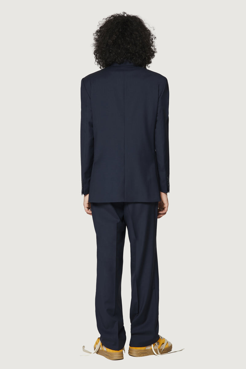 Paura CREW SINGLEBREASTED SUIT JACKET DARK BLUE Economico