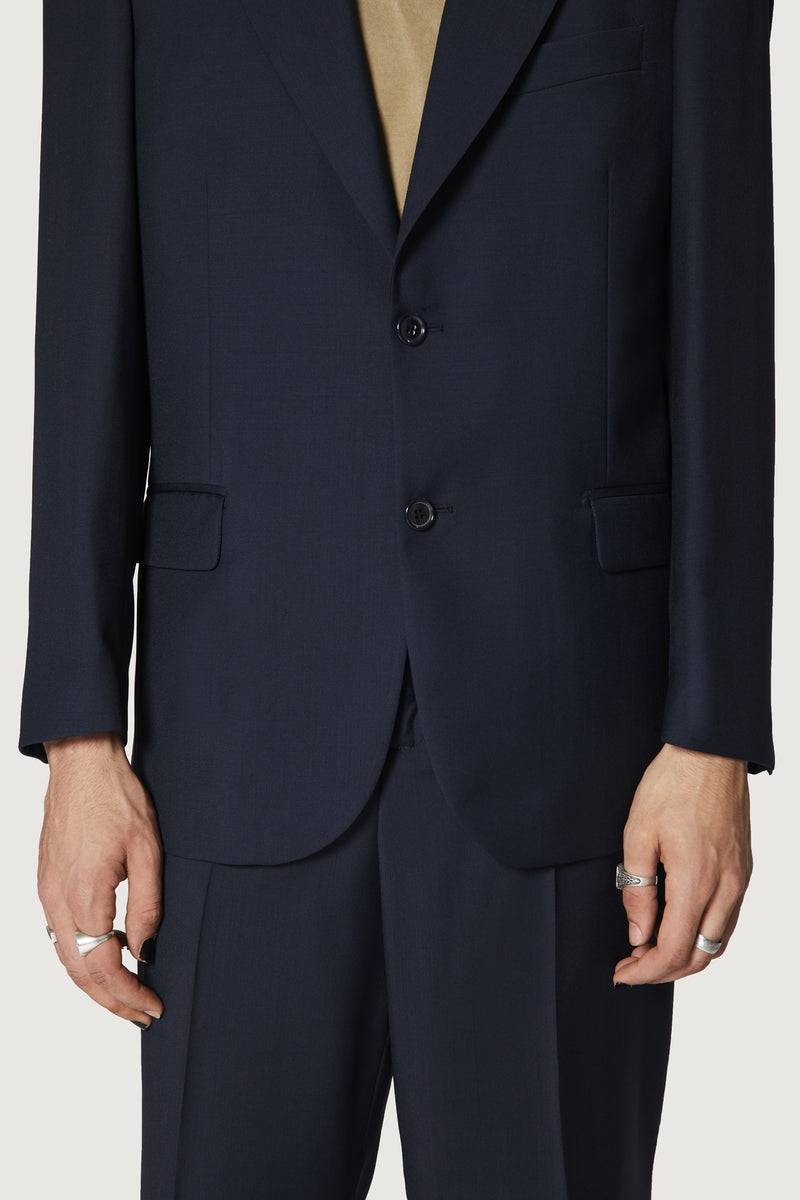 Paura CREW SINGLEBREASTED SUIT JACKET DARK BLUE Economico