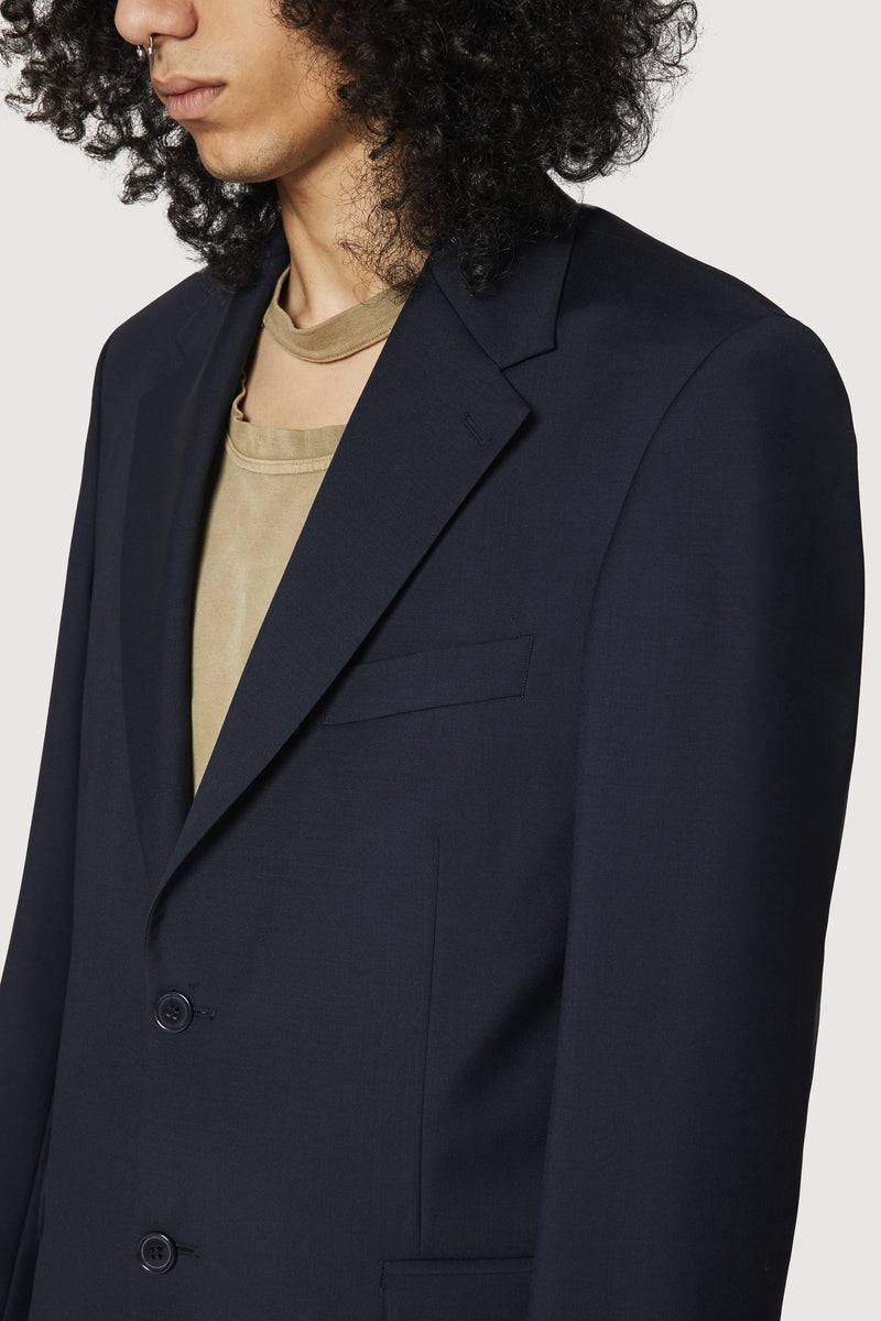 Paura CREW SINGLEBREASTED SUIT JACKET DARK BLUE Economico