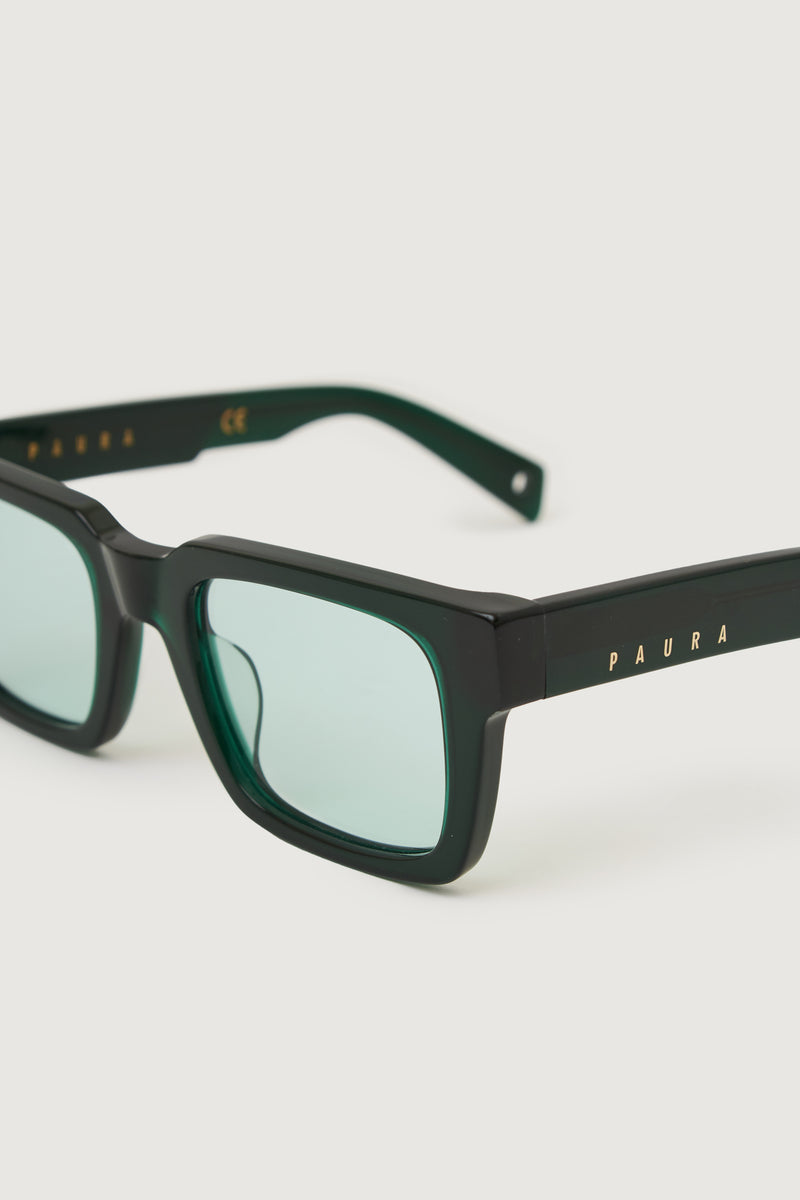 Paura DELIRIO SUNGLASSES BLACK GREEN/CELESTIAL LENS Outlet