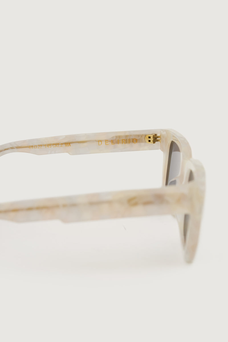 Paura DELIRIO SUNGLASSES PEARL/GREY LENS Hotsell
