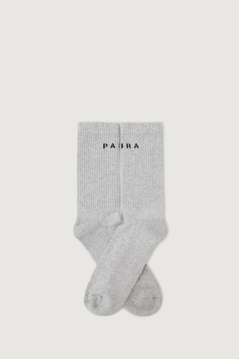 Paura ZEO SOCKS BI-PACK MELANGE GREY/NAVY BLUE Nuova