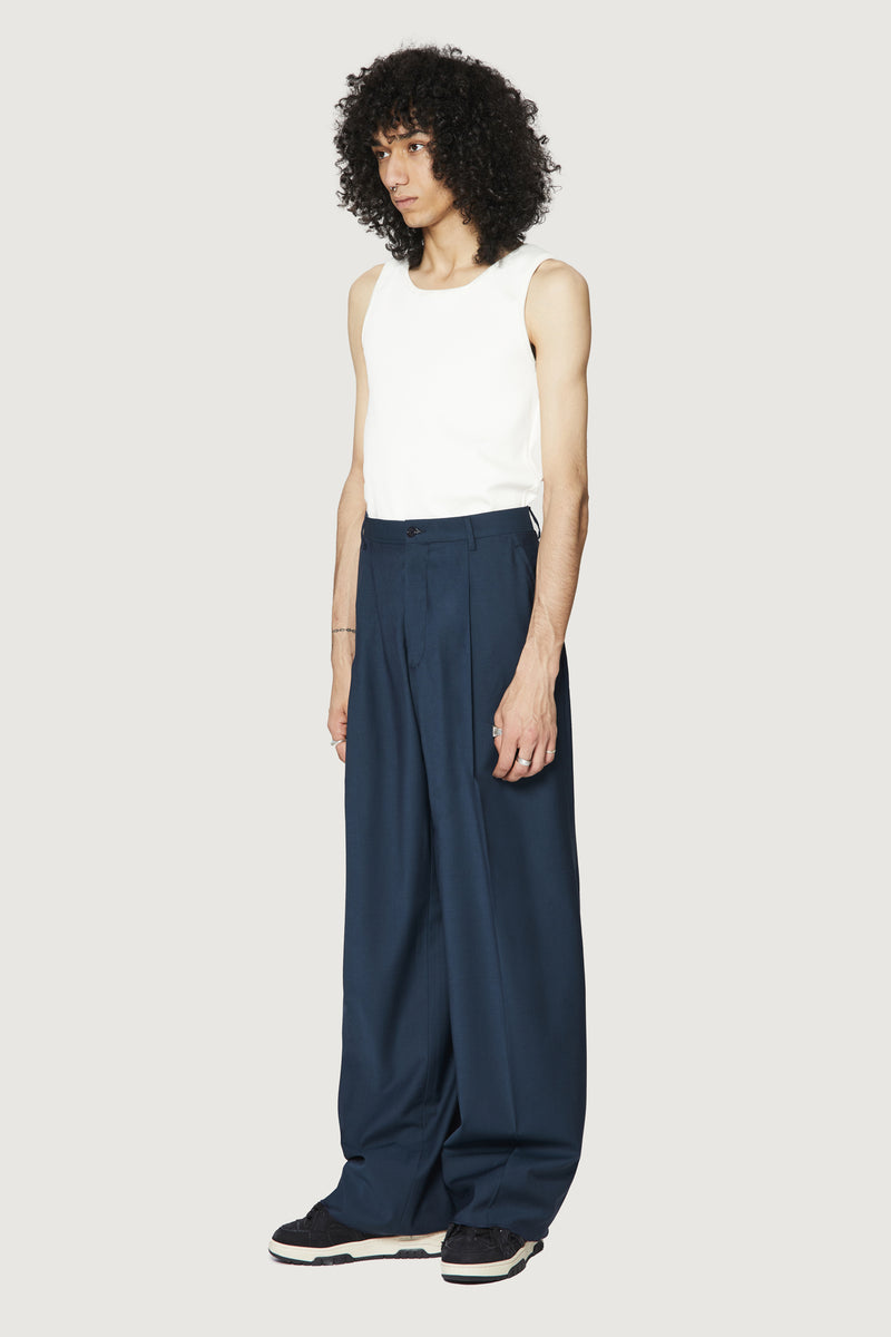 Paura EGON CLASSIC PANTS PETROLEUM Italy