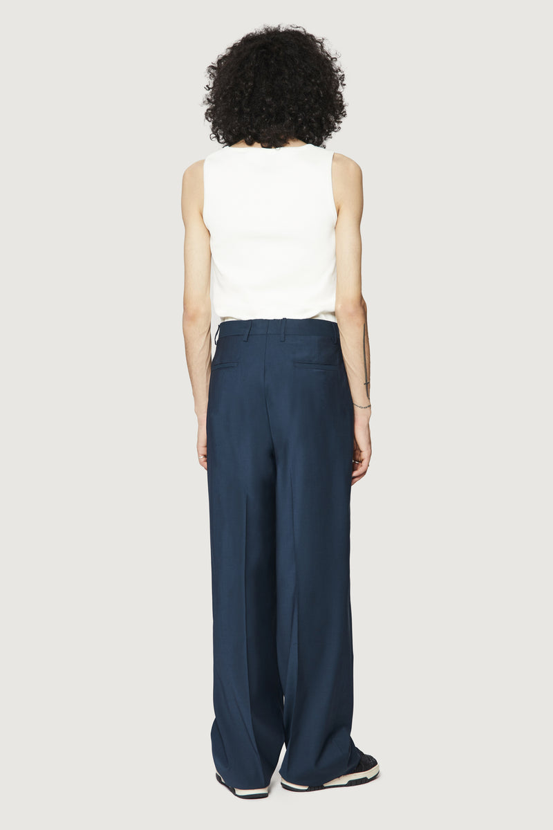 Paura EGON CLASSIC PANTS PETROLEUM Italy