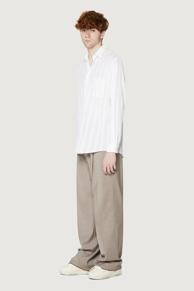 Paura ERZIN OVERSIZED SHIRT WHITE 2025