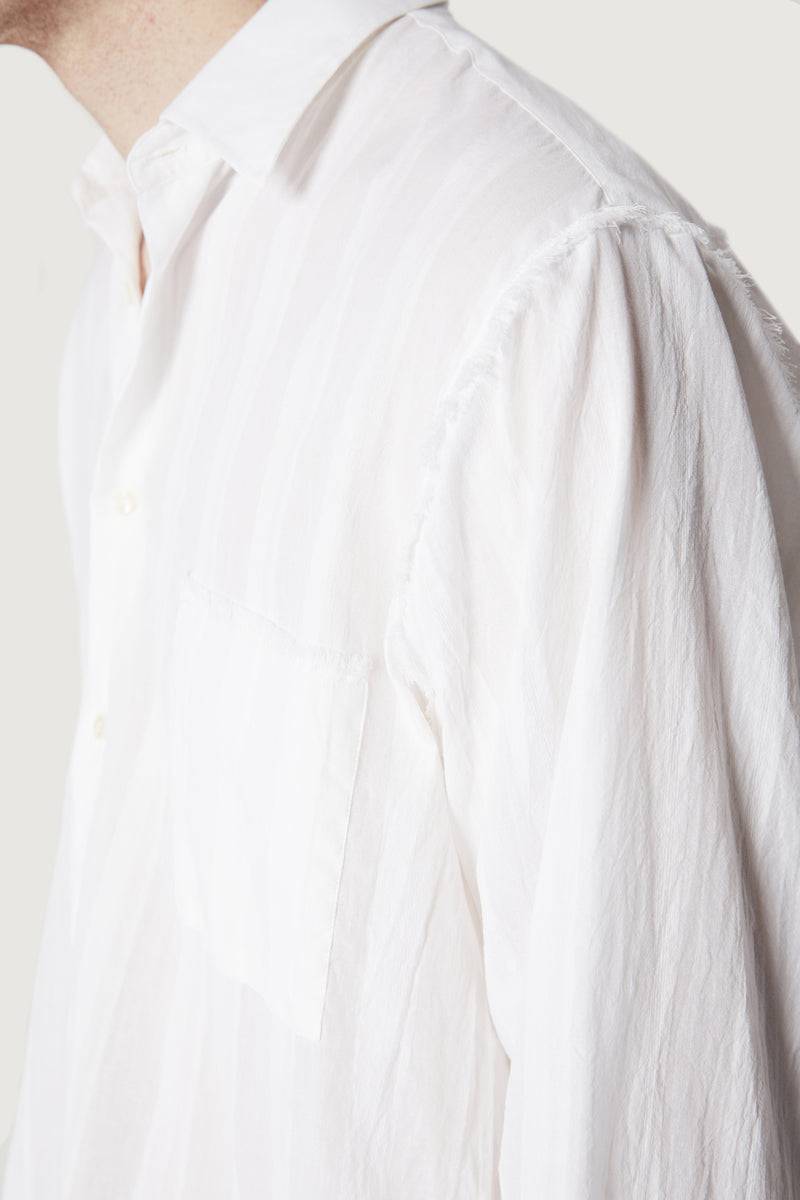 Paura ERZIN OVERSIZED SHIRT WHITE 2025
