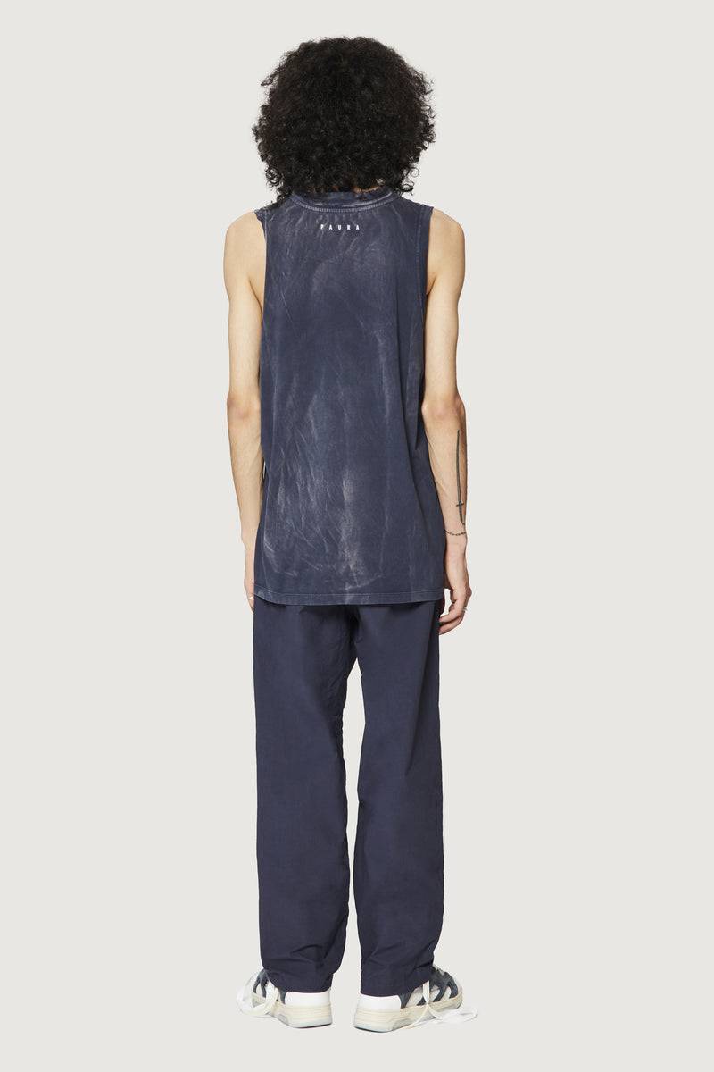 Paura HUGO TANK TOP DARK BLUE Pezzi Unici