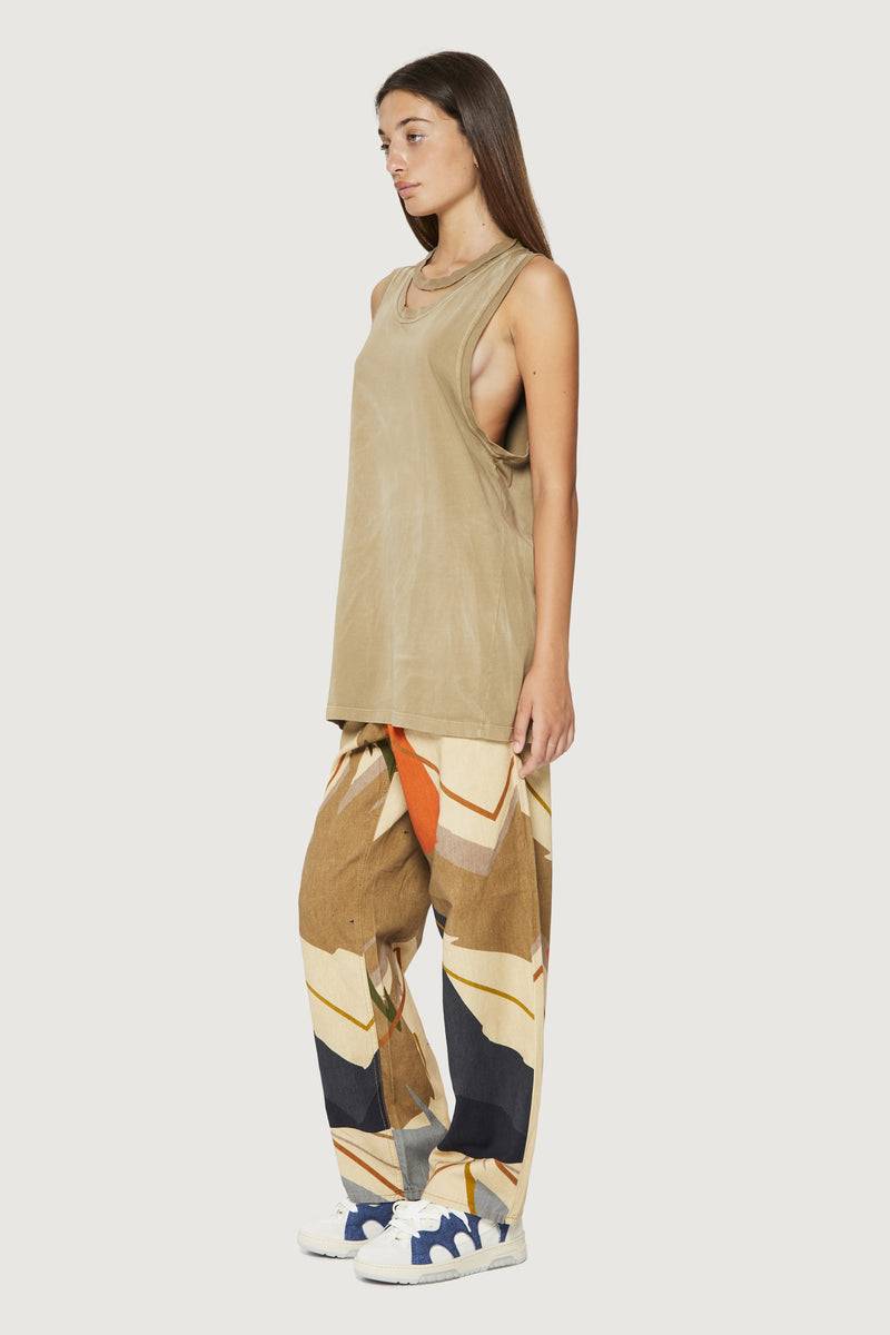 Paura HUGO TANK TOP MUD Soddisfazione Garantita