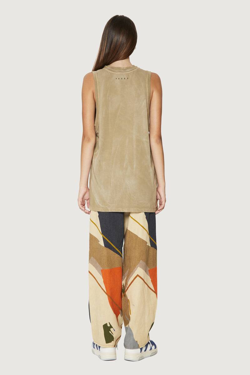 Paura HUGO TANK TOP MUD Soddisfazione Garantita