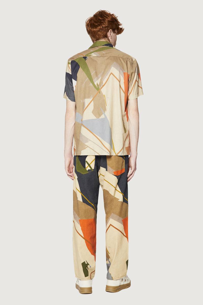 Paura JEREMY BOWLING SHIRT SAND CAMO Consegna Veloce