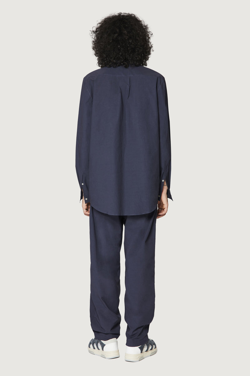Paura KONIA OVERSIZED SHIRT DARK BLUE Offerta