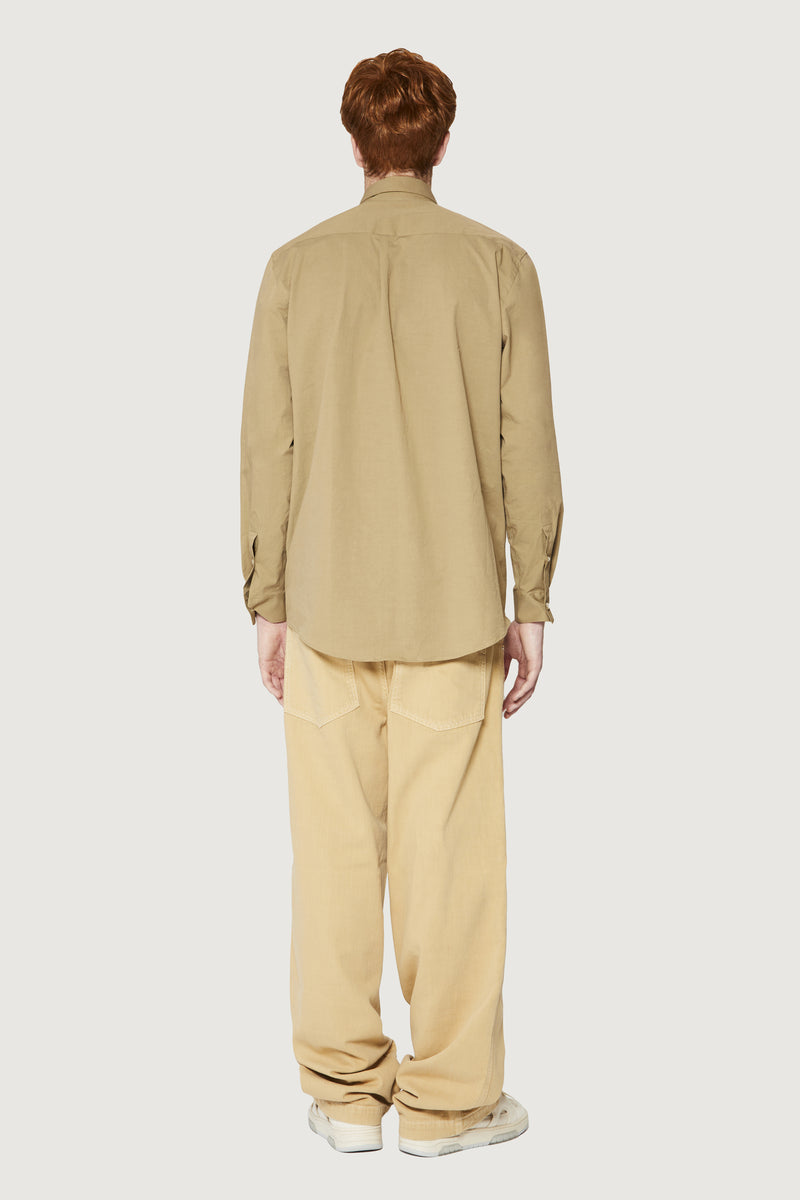 Paura KONIA OVERSIZED SHIRT MUD Economico