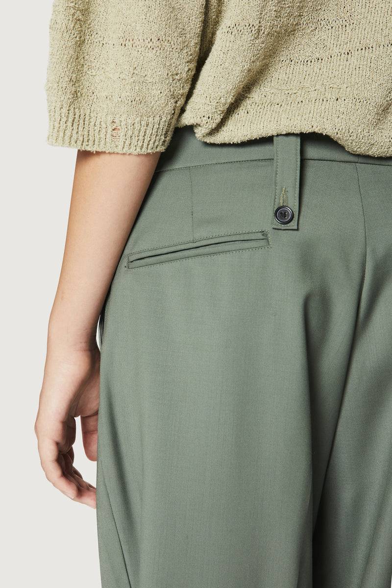 Paura KYROS CLASSIC PANTS SAGE In Vendita