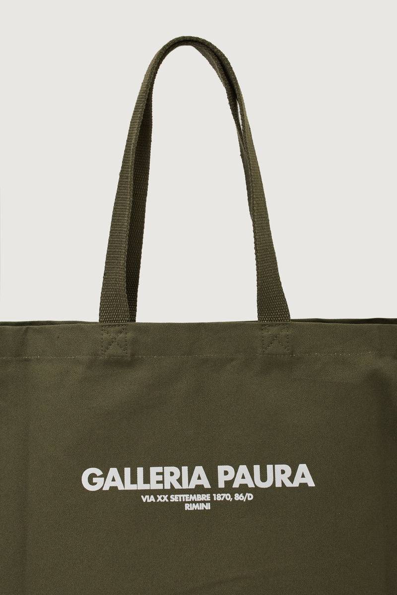 Paura NORA TOTE BAG MILITARY GREEN Offerte