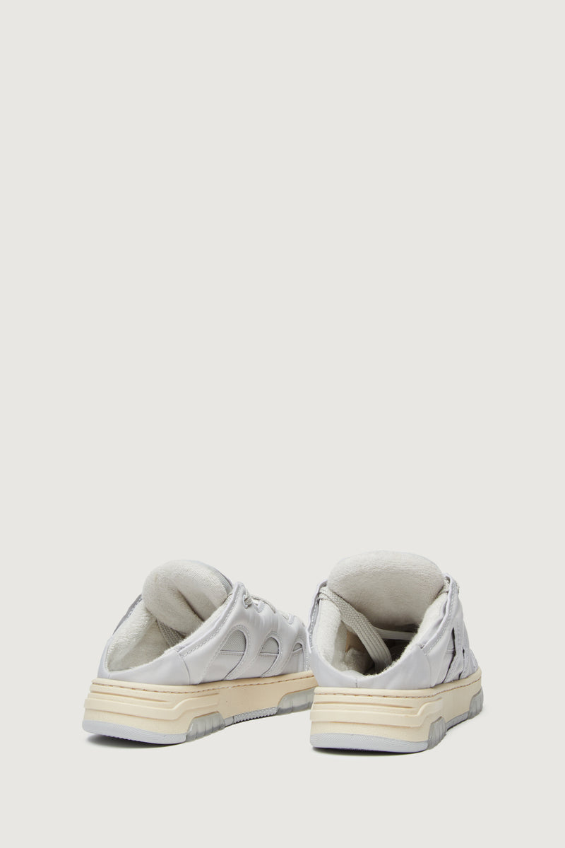 Paura SANTHA MODEL 1 SABOT - LIGHT GREY NYLON In Saldo